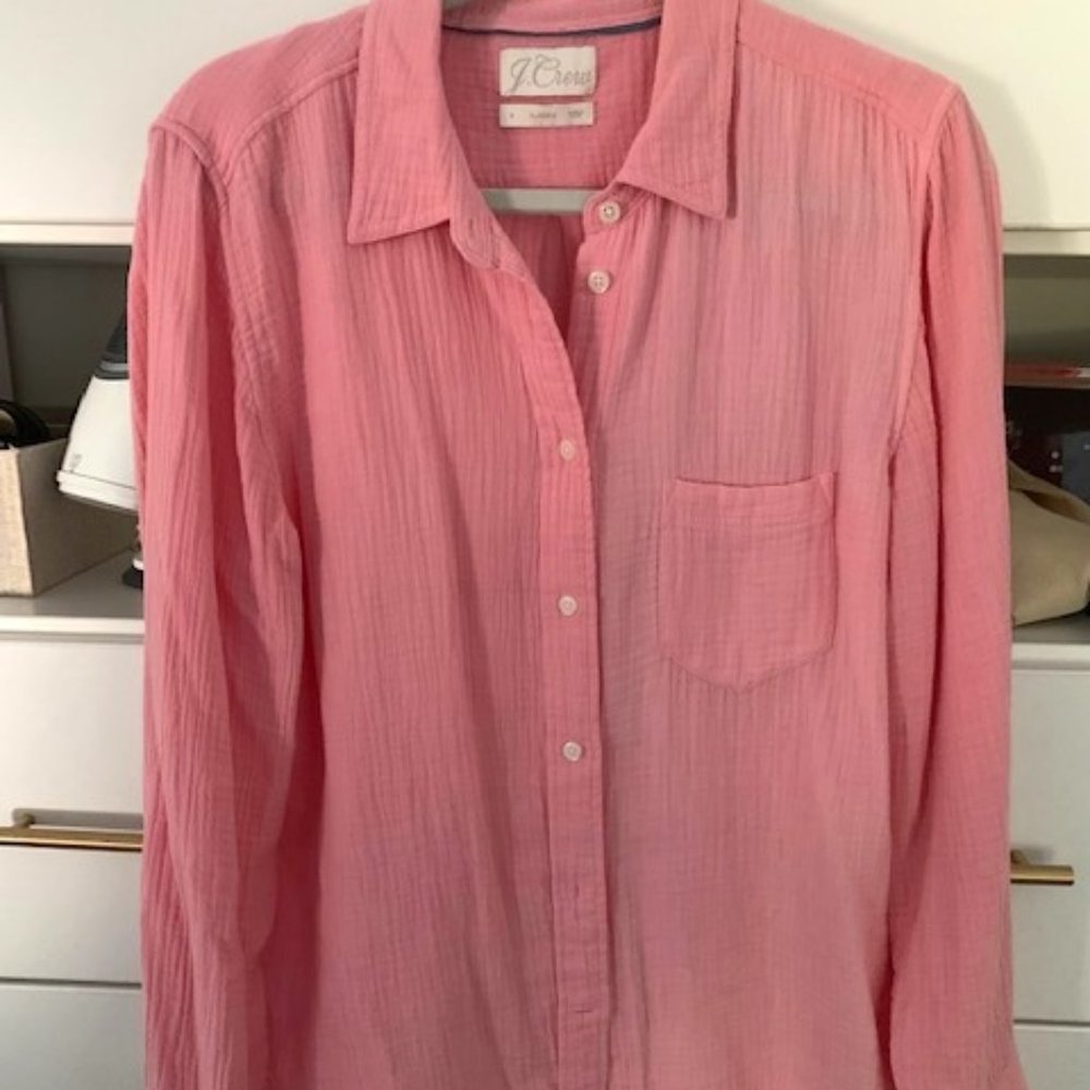 J.Crew Classic Fit Gauze Top
